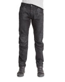 5620 3D Tapered Slim Denim Jeans, 3D Dark Aged