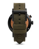 45.5mm Scout Dual-Time Watch, Black