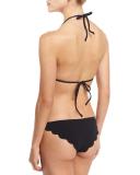 Broadway Scalloped String Bikini Top