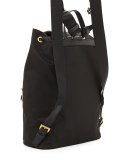 Nylon Robot Backpack, Black/Multi (Nero/Cromo)