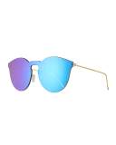 Leonard II Mask Sunglasses, Green