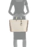 Rogue Leather Tote Bag, White