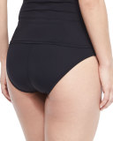 High-Waisted Tummy Toner Swim Bottom, Women's