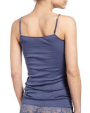 Moments Lace-Trim Lounge Cami, Indigo