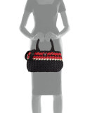 Giardiniera Raffia East-West Tote Bag