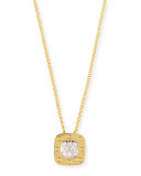 Pois Moi 18k Diamond Pendant Necklace