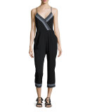 Sevilla Scarf Capri Coverup Jumpsuit