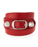 Giant 12 Leather Wrap Bracelet