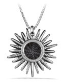 Starburst Large Pendant with Diamonds on Chain