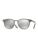 Sheldrake 54 Metal Sunglasses, Gray