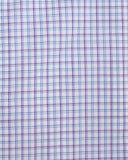 Contemporary-Fit Check Dress Shirt, Purple/Blue