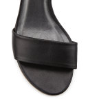 Broadband Leather City Sandal, Pecan
