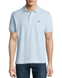 Classic Pique Polo, Light Blue