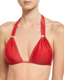 Bia Solid Swim Top, Red (Available in Extended Cup Size)