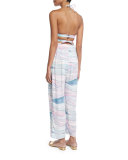 Waves Tie-Front Coverup Pants