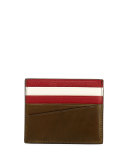 Talbyn Men's Leather Card Holder, Green
