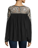 Merope Embroidered Top