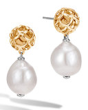 Legends Naga Baroque Pearl & 18K Drop Earrings