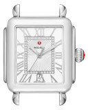 Deco Madison Stainless Steel Watch Head with Diamonds