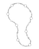 Kali Round-Link Infinity Necklace, 36"L