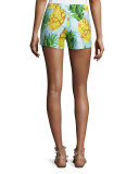 Pineapple-Print Shorts