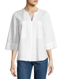 Dillon Hidden Placket Shirt