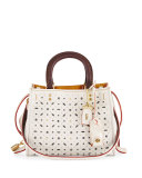 Rogue 25 Studded Tote Bag, Chalk