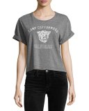 The Camp Cottonwood Sailor Tee, Heather Gray
