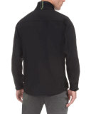 Full-Zip Jacket, Black