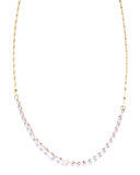 Blush Three-Tone Chain Necklace