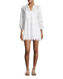 Gelina Lace 3/4-Sleeve Dress