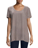 Taylor Mixed Velvet Tee