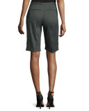 City Slim-Fit Bermuda Shorts
