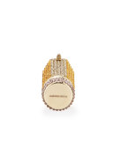 Number 2 Crystal Pencil Minaudiere, Sunflower/Multi