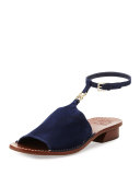 Gemini Link Ankle-Wrap Sandal, Royal Navy