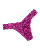 Original-Rise Cross-Dyed Thong, Fine Wine