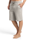 Raul Knit Lounge Shorts, Light Gray