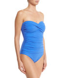 Tutti Frutti Bandeau One-Piece Swimsuit, Available in D Cup