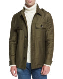 Protester Shirt Jacket, Olive
