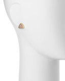 Nanette Triangle Earrings, Rose Gold