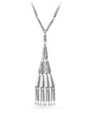 Stax Fringe Pendant Necklace with Diamonds