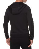 Titanium Tech Full-Zip Hoodie, Black