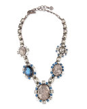 Bold Cameo Necklace, Midnight