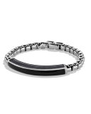 Exotic Stone ID Bracelet with Black Onyx