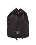 Vela Drawstring Pouch, Black (Nero)