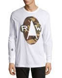 Pholil Long-Sleeve Camo Logo T-Shirt