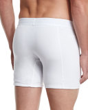 Modal-Cotton 3" Trunks, White