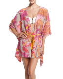 Clypso Printed Kimono Coverup