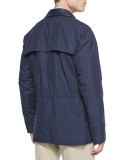 Windstorm Jacket with Cape Back