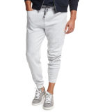 Drawstring Knit Spa Sweatpants